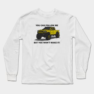 Toyota 4Runner Monster - Yellow Long Sleeve T-Shirt